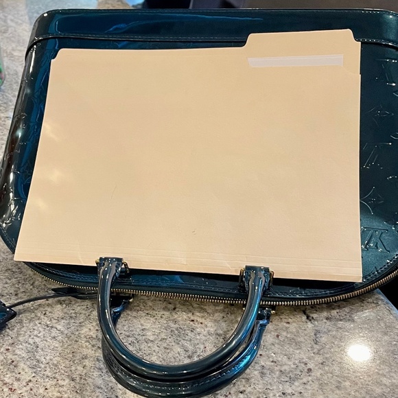 2️⃣✖️ ♓️🅿️ ⚜️Louis Vuitton Alma Bleu Nuit Bag⚜️ - Picture 12 of 12